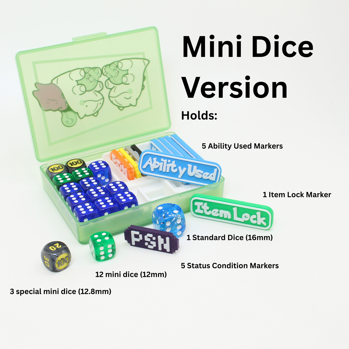 Astro DCB Insert | TCG Accessory Organizer – AstroPrints3D