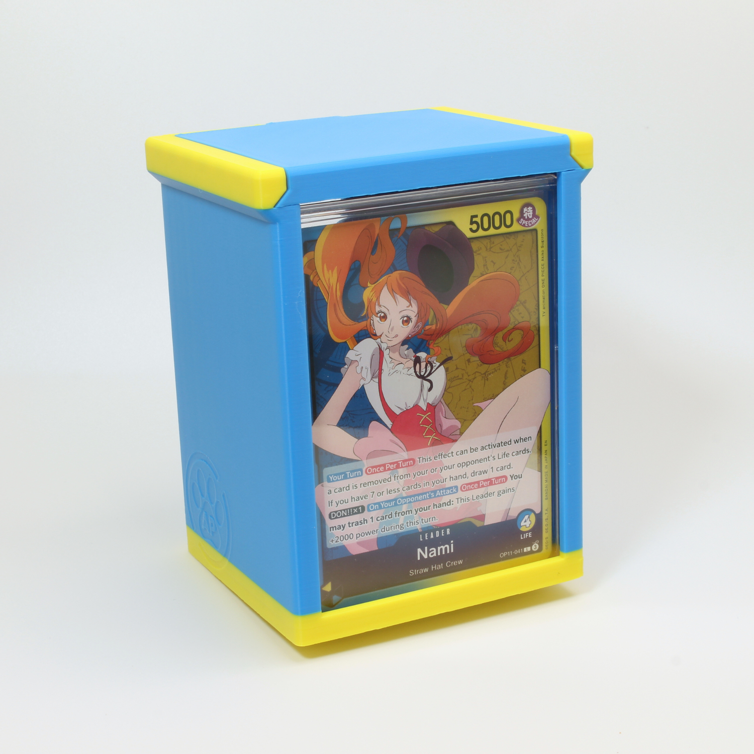 Astro Snap Duo dual-colour deck box for One Piece TCG
